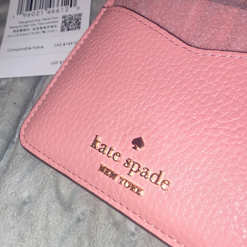 Kate Spade Blush Pink Card /wristlet - Picture 2 of 4